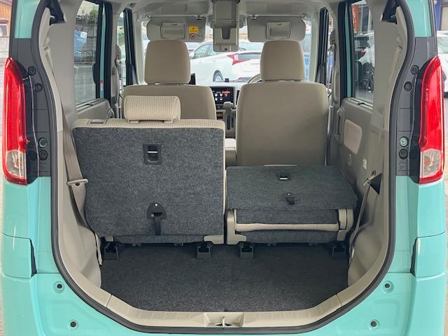 スペーシア Ｘ　衝突軽減　レーンキープ　片側電動　シートヒーター　ナビ　フルセグ　全周囲カメラ　Ｂカメラ　Ｂｌｕｅｔｏｏｔｈオーディオ　ＥＴＣ　Ｉストップ　スマキー　ＡＢＳ　電格ミラー　ベンチシート　ＣＤ　ＤＶＤ再生（26枚目）