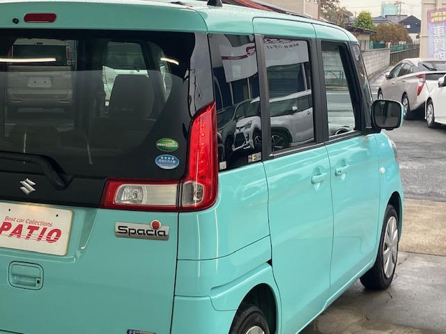 スペーシア Ｘ　衝突軽減　レーンキープ　片側電動　シートヒーター　ナビ　フルセグ　全周囲カメラ　Ｂカメラ　Ｂｌｕｅｔｏｏｔｈオーディオ　ＥＴＣ　Ｉストップ　スマキー　ＡＢＳ　電格ミラー　ベンチシート　ＣＤ　ＤＶＤ再生（41枚目）