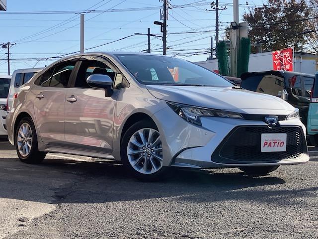 カローラ ハイブリッド　Ｓ　衝突軽減　レーンキープ　障害物センサー　アダプティブクルーズ　ナビ　Ｂカメラ　Ｂｌｕｅｔｏｏｔｈオーディオ　Ｉストップ　ＬＥＤヘッドライト　１６インチＡＷ　スマキー　禁煙車　ＡＢＳ　オートハイビーム（18枚目）