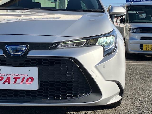 カローラ ハイブリッド　Ｓ　衝突軽減　レーンキープ　障害物センサー　アダプティブクルーズ　ナビ　Ｂカメラ　Ｂｌｕｅｔｏｏｔｈオーディオ　Ｉストップ　ＬＥＤヘッドライト　１６インチＡＷ　スマキー　禁煙車　ＡＢＳ　オートハイビーム（21枚目）