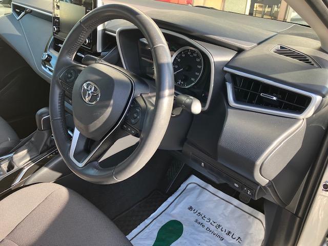 カローラ ハイブリッド　Ｓ　衝突軽減　レーンキープ　障害物センサー　アダプティブクルーズ　ナビ　Ｂカメラ　Ｂｌｕｅｔｏｏｔｈオーディオ　Ｉストップ　ＬＥＤヘッドライト　１６インチＡＷ　スマキー　禁煙車　ＡＢＳ　オートハイビーム（28枚目）