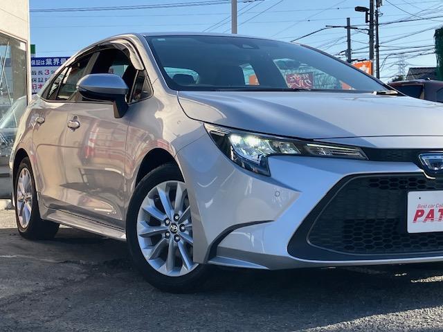 カローラ ハイブリッド　Ｓ　衝突軽減　レーンキープ　障害物センサー　アダプティブクルーズ　ナビ　Ｂカメラ　Ｂｌｕｅｔｏｏｔｈオーディオ　Ｉストップ　ＬＥＤヘッドライト　１６インチＡＷ　スマキー　禁煙車　ＡＢＳ　オートハイビーム（37枚目）