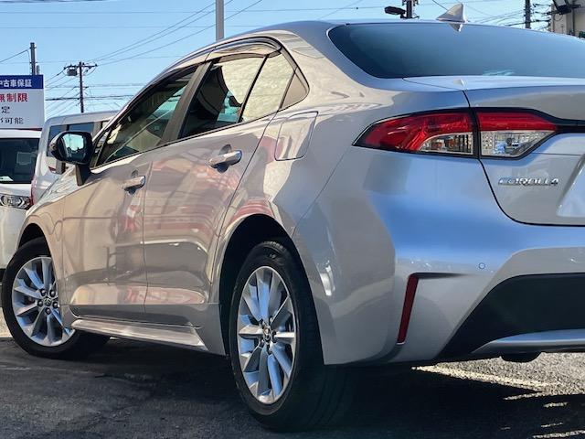 カローラ ハイブリッド　Ｓ　衝突軽減　レーンキープ　障害物センサー　アダプティブクルーズ　ナビ　Ｂカメラ　Ｂｌｕｅｔｏｏｔｈオーディオ　Ｉストップ　ＬＥＤヘッドライト　１６インチＡＷ　スマキー　禁煙車　ＡＢＳ　オートハイビーム（43枚目）