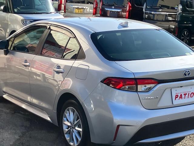 カローラ ハイブリッド　Ｓ　衝突軽減　レーンキープ　障害物センサー　アダプティブクルーズ　ナビ　Ｂカメラ　Ｂｌｕｅｔｏｏｔｈオーディオ　Ｉストップ　ＬＥＤヘッドライト　１６インチＡＷ　スマキー　禁煙車　ＡＢＳ　オートハイビーム（44枚目）