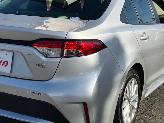 カローラ ハイブリッド　Ｓ　衝突軽減　レーンキープ　障害物センサー　アダプティブクルーズ　ナビ　Ｂカメラ　Ｂｌｕｅｔｏｏｔｈオーディオ　Ｉストップ　ＬＥＤヘッドライト　１６インチＡＷ　スマキー　禁煙車　ＡＢＳ　オートハイビーム（45枚目）