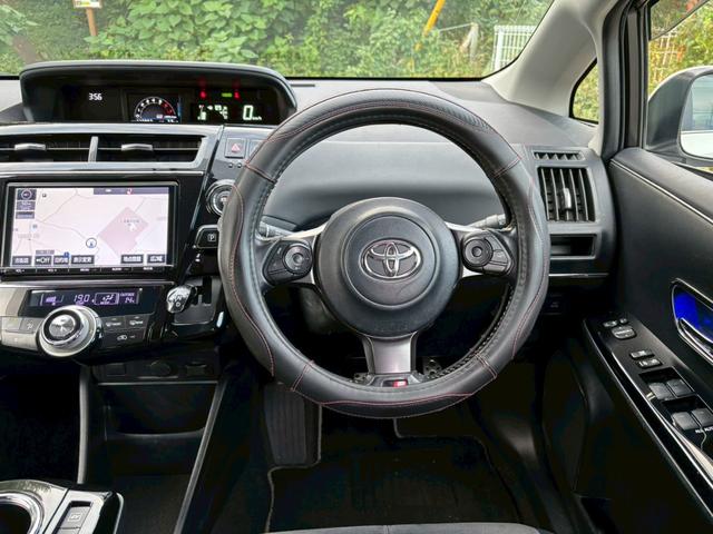 プリウスアルファ Sツーリングセレクション・GRスポーツ 全国1年保証・ユーザー買取車両・純正ナビ・地デジTV・バックカメラ・ハーフレザーシート・ETC2.0・社外19インチアルミ・車高調・スマートキー・プッシュスタート・LEDヘッドライト・フォグ(32枚目)