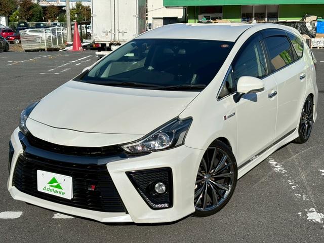 プリウスアルファ Sツーリングセレクション・GRスポーツ 全国1年保証・ユーザー買取車両・純正ナビ・地デジTV・バックカメラ・ハーフレザーシート・ETC2.0・社外19インチアルミ・車高調・スマートキー・プッシュスタート・LEDヘッドライト・フォグ(46枚目)
