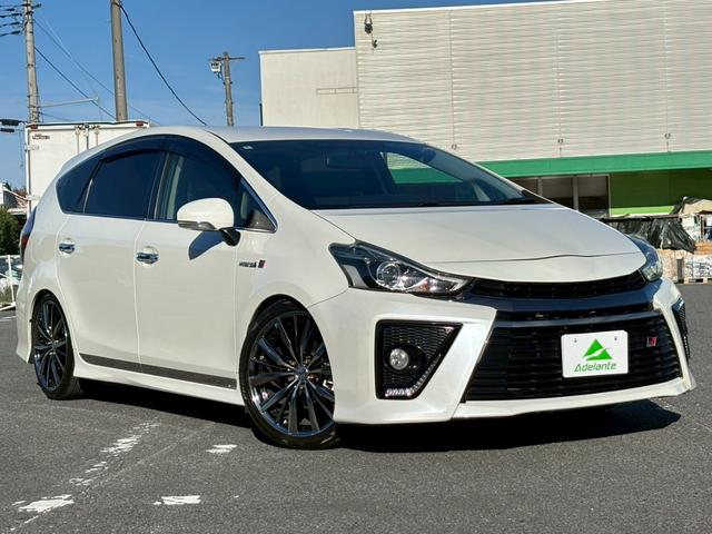 プリウスアルファ Sツーリングセレクション・GRスポーツ 全国1年保証・ユーザー買取車両・純正ナビ・地デジTV・バックカメラ・ハーフレザーシート・ETC2.0・社外19インチアルミ・車高調・スマートキー・プッシュスタート・LEDヘッドライト・フォグ(50枚目)