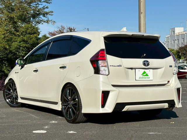 プリウスアルファ Sツーリングセレクション・GRスポーツ 全国1年保証・ユーザー買取車両・純正ナビ・地デジTV・バックカメラ・ハーフレザーシート・ETC2.0・社外19インチアルミ・車高調・スマートキー・プッシュスタート・LEDヘッドライト・フォグ(59枚目)