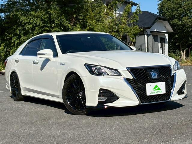 クラウンハイブリッド アスリートS 全国1年保証・ユーザー買取車両・メーカーナビ・地デジTV・バックカメラ・サンルーフ・黒レザーシート・F、Rスポイラー・クルーズコントロール・スマートキー・プッシュスタート・ETC・シートヒーター(52枚目)