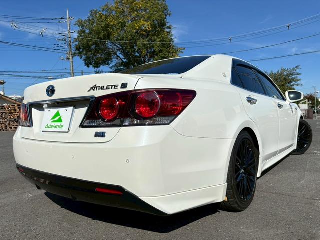 クラウンハイブリッド アスリートS 全国1年保証・ユーザー買取車両・メーカーナビ・地デジTV・バックカメラ・サンルーフ・黒レザーシート・F、Rスポイラー・クルーズコントロール・スマートキー・プッシュスタート・ETC・シートヒーター(56枚目)