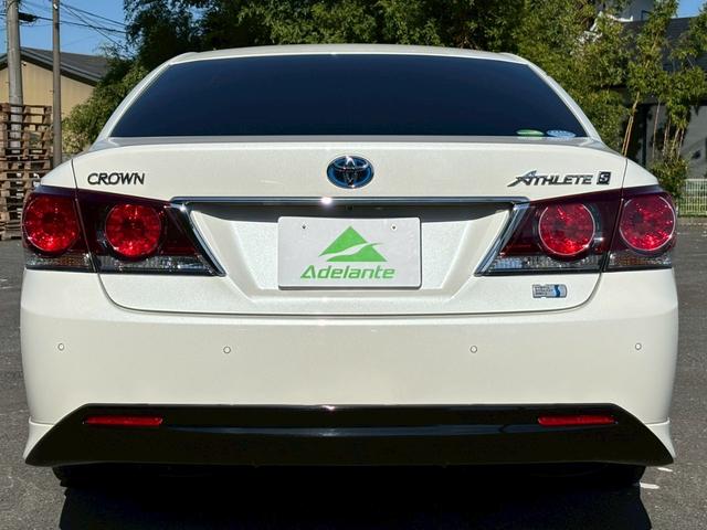 クラウンハイブリッド アスリートS 全国1年保証・ユーザー買取車両・メーカーナビ・地デジTV・バックカメラ・サンルーフ・黒レザーシート・F、Rスポイラー・クルーズコントロール・スマートキー・プッシュスタート・ETC・シートヒーター(58枚目)