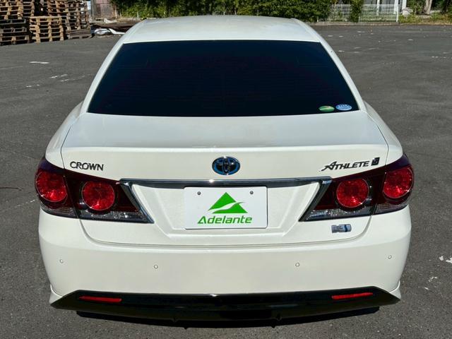 クラウンハイブリッド アスリートS 全国1年保証・ユーザー買取車両・メーカーナビ・地デジTV・バックカメラ・サンルーフ・黒レザーシート・F、Rスポイラー・クルーズコントロール・スマートキー・プッシュスタート・ETC・シートヒーター(60枚目)