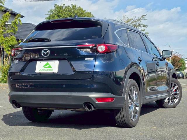 CX-8 25T Lパッケージ 全国1年保証・ブラウンレザーシート・純正ナビ・全方位カメラ・地デジTV・ドライブレコーダー・シートヒーター・ハンドルヒーター・19インチアルミホイール・LEDヘッドライト・ETC・パワーバックドア(9枚目)