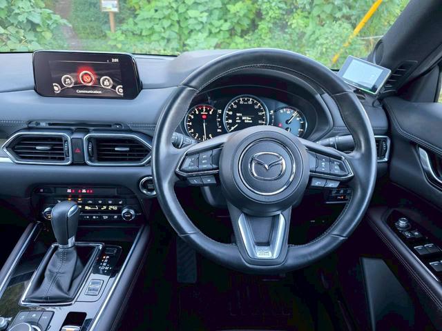 CX-8 25T Lパッケージ 全国1年保証・ブラウンレザーシート・純正ナビ・全方位カメラ・地デジTV・ドライブレコーダー・シートヒーター・ハンドルヒーター・19インチアルミホイール・LEDヘッドライト・ETC・パワーバックドア(12枚目)