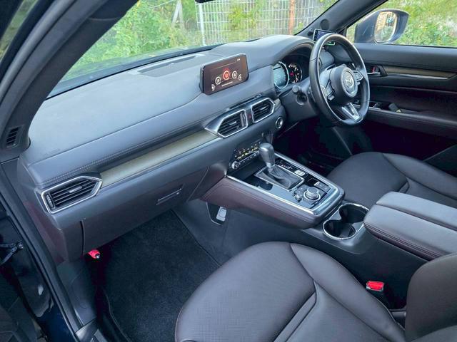 CX-8 25T Lパッケージ 全国1年保証・ブラウンレザーシート・純正ナビ・全方位カメラ・地デジTV・ドライブレコーダー・シートヒーター・ハンドルヒーター・19インチアルミホイール・LEDヘッドライト・ETC・パワーバックドア(15枚目)