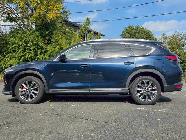 CX-8 25T Lパッケージ 全国1年保証・ブラウンレザーシート・純正ナビ・全方位カメラ・地デジTV・ドライブレコーダー・シートヒーター・ハンドルヒーター・19インチアルミホイール・LEDヘッドライト・ETC・パワーバックドア(61枚目)