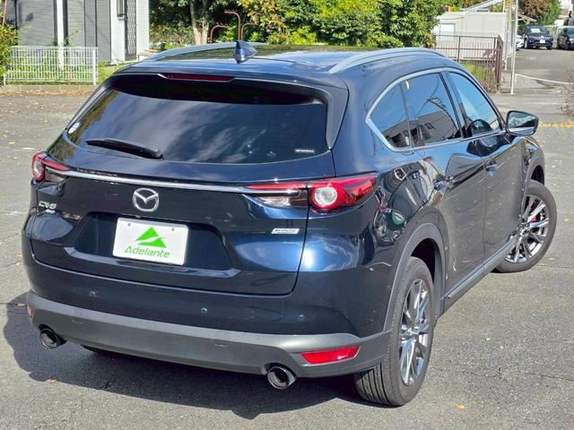 CX-8 25T Lパッケージ 全国1年保証・ブラウンレザーシート・純正ナビ・全方位カメラ・地デジTV・ドライブレコーダー・シートヒーター・ハンドルヒーター・19インチアルミホイール・LEDヘッドライト・ETC・パワーバックドア(65枚目)