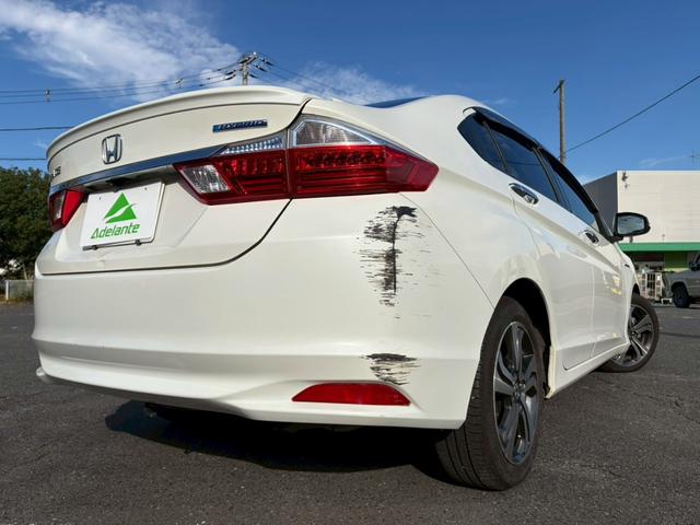 グレイス ハイブリッドEX 全国1年保証・ワンオーナー車・純正ナビ・レザーシート・地デジTV・バックカメラ・ETC・パドルシフト・スペアキー・HDMI・Bluetoothオーディオ・フォグランプ・サイドバイザー・シガーソケット(50枚目)