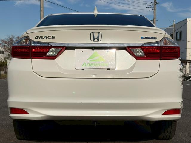 グレイス ハイブリッドEX 全国1年保証・ワンオーナー車・純正ナビ・レザーシート・地デジTV・バックカメラ・ETC・パドルシフト・スペアキー・HDMI・Bluetoothオーディオ・フォグランプ・サイドバイザー・シガーソケット(52枚目)
