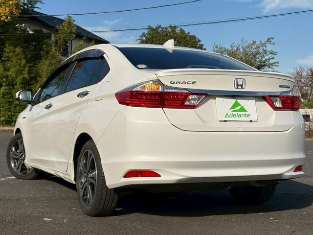 グレイス ハイブリッドEX 全国1年保証・ワンオーナー車・純正ナビ・レザーシート・地デジTV・バックカメラ・ETC・パドルシフト・スペアキー・HDMI・Bluetoothオーディオ・フォグランプ・サイドバイザー・シガーソケット(55枚目)