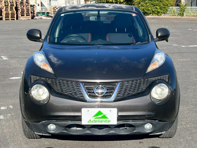 ジューク 15RX タイプV 全国1年保証・ユーザー買取車両・純正ナビ・地デジTV・CD・インテリジェントキー・プッシュスタート・フォグランプ・オートエアコン・サイドバイザー・電動格納ミラー(40枚目)