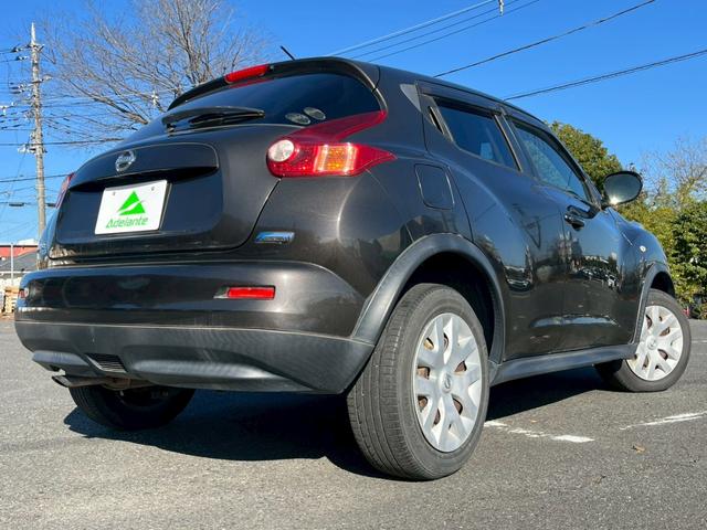 ジューク 15RX タイプV 全国1年保証・ユーザー買取車両・純正ナビ・地デジTV・CD・インテリジェントキー・プッシュスタート・フォグランプ・オートエアコン・サイドバイザー・電動格納ミラー(45枚目)