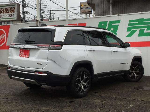 ジープ・コマンダー ロンジチュード 1オーナー ナビ地デジバックカメラ ハーフレザーシート スマートキー LEDヘッドライト 純正アルミ 前後ドライブレコーダー(27枚目)