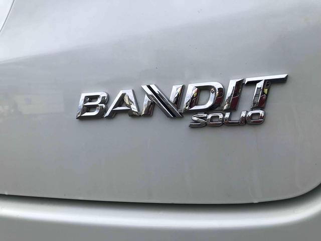 ソリオバンディット ベースグレード　フロントドライブレコーダー　ＥＴＣ　バックカメラ　ナビゲーション　ＴＶ　両側電動スライドドア　オートライト　ＨＩＤ　スマートキー　電動格納ミラー　ＣＶＴ　純正アルミホイール　Ｂｌｕｅｔｏｏｔｈ（46枚目）
