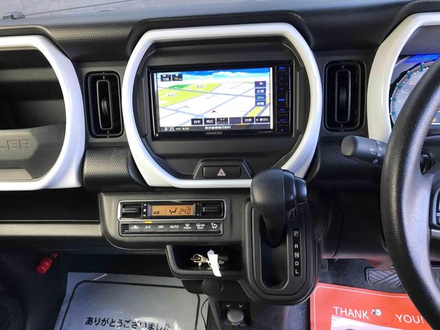 ハスラー ハイブリッドＧ　フロントドライブレコーダー　ＥＴＣ　バックカメラ　ナビ　ＴＶ　クリアランスソナー　レーンアシスト　衝突被害軽減システム　スマートキー　アイドリングストップ　電動格納ミラー　シートヒーター　ＣＶＴ（4枚目）