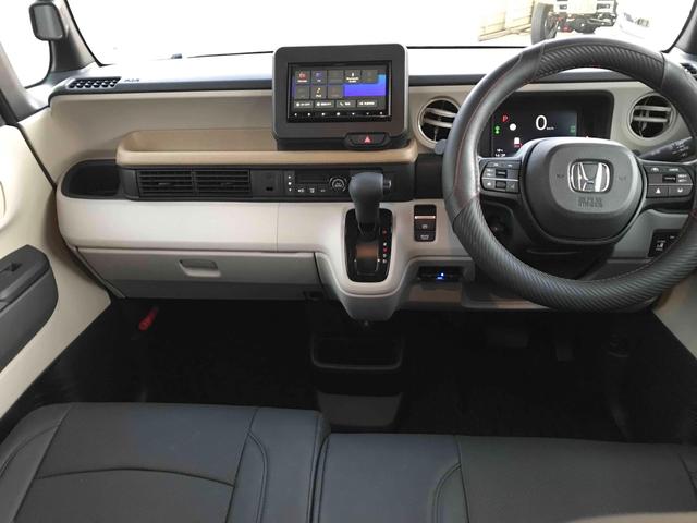 N-BOX ベースグレード 前後ドライブレコーダー ETC ナビ バックカメラ 両側スライド・片側電動 TV オートクルーズコントロール レーンアシスト 衝突被害軽減システム LEDヘッドランプ 革調シートカバー(27枚目)