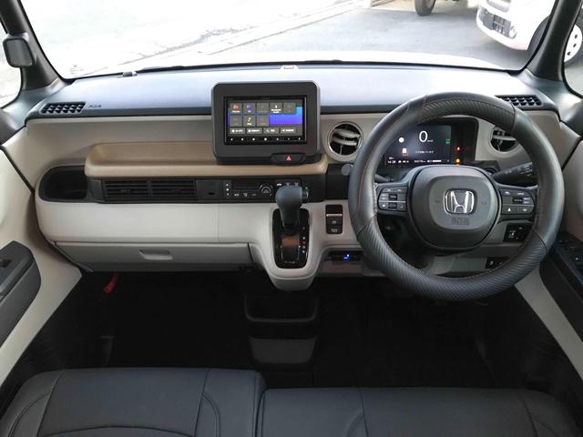 N-BOX ベースグレード 前後ドライブレコーダー ETC ナビ バックカメラ 両側スライド・片側電動 TV オートクルーズコントロール レーンアシスト 衝突被害軽減システム LEDヘッドランプ 革調シートカバー(28枚目)