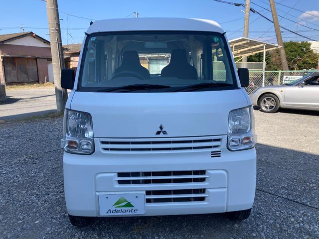 ミニキャブバン M 切替式4WD 2速発進 社外ナビ TV Bカメラ Bluetooth キーレス 社外アルミ バイザー ワンオーナー ディーラー記録簿 1年保証付(3枚目)