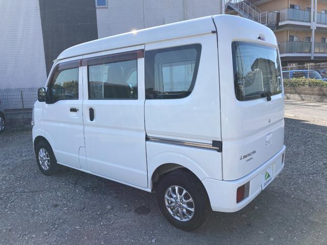 ミニキャブバン M 切替式4WD 2速発進 社外ナビ TV Bカメラ Bluetooth キーレス 社外アルミ バイザー ワンオーナー ディーラー記録簿 1年保証付(8枚目)