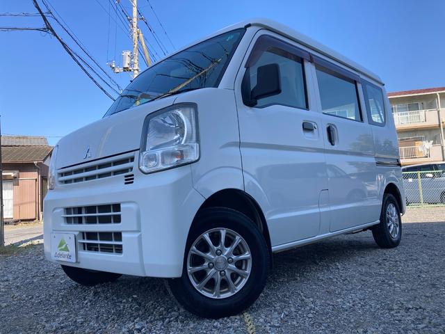 ミニキャブバン M 切替式4WD 2速発進 社外ナビ TV Bカメラ Bluetooth キーレス 社外アルミ バイザー ワンオーナー ディーラー記録簿 1年保証付(39枚目)