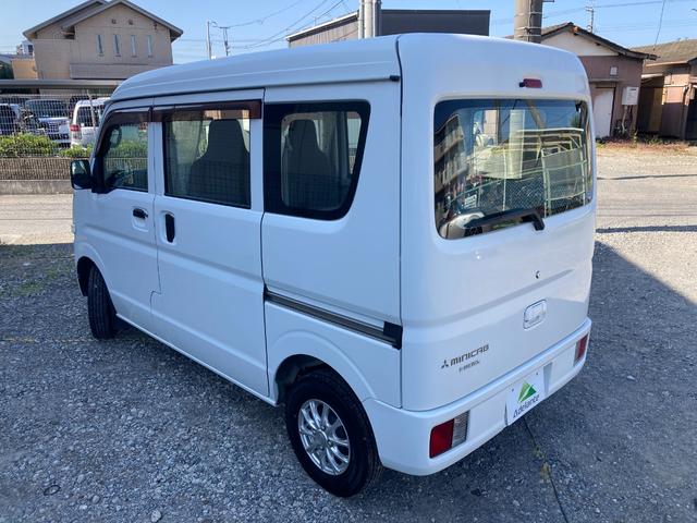 ミニキャブバン M 切替式4WD 2速発進 社外ナビ TV Bカメラ Bluetooth キーレス 社外アルミ バイザー ワンオーナー ディーラー記録簿 1年保証付(43枚目)