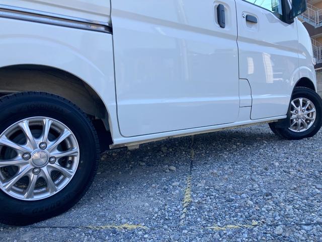 ミニキャブバン M 切替式4WD 2速発進 社外ナビ TV Bカメラ Bluetooth キーレス 社外アルミ バイザー ワンオーナー ディーラー記録簿 1年保証付(47枚目)