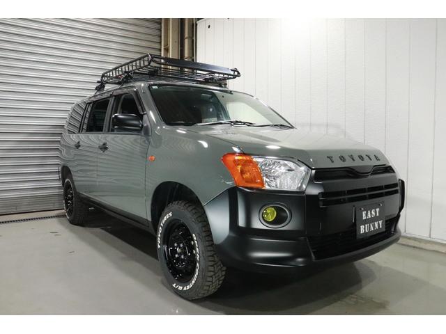 プロボックス Ｆ　ＴＸ　４ＷＤ　四駆　新品　リフトアップ　ＭＴタイヤ　トーヨー　オープンカントリー　オリジナルグレー　全塗装　オールペイント　ナビ　Ｂｌｕｅｔｏｏｔｈ　フルセグ　ＥＴＣ　バックモニター　ルーフラック（25枚目）