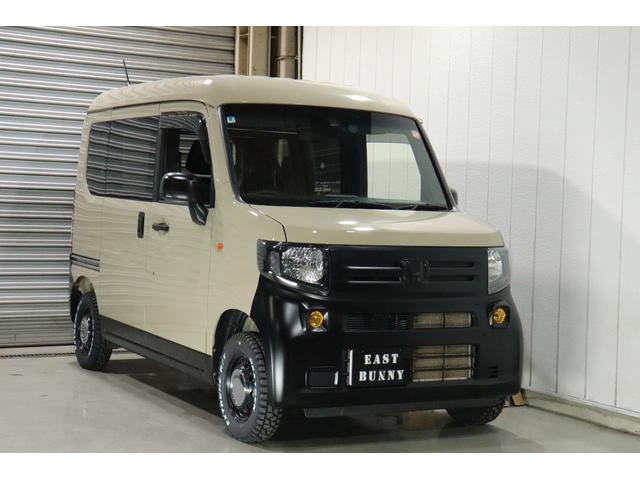 N-VAN L・ホンダセンシング 4WD 新品ホイール MTタイヤ JEEP ゴビ オールペイント ナビ バックモニター Bluetooth 衝突安全カメラ クルーズコントロール ハンドルスイッチ ドライブレコーダー フォグランプ(2枚目)