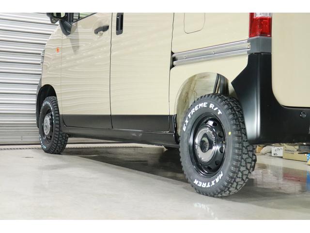 N-VAN L・ホンダセンシング 4WD 新品ホイール MTタイヤ JEEP ゴビ オールペイント ナビ バックモニター Bluetooth 衝突安全カメラ クルーズコントロール ハンドルスイッチ ドライブレコーダー フォグランプ(3枚目)