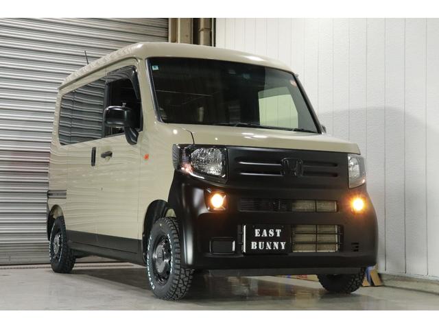 N-VAN L・ホンダセンシング 4WD 新品ホイール MTタイヤ JEEP ゴビ オールペイント ナビ バックモニター Bluetooth 衝突安全カメラ クルーズコントロール ハンドルスイッチ ドライブレコーダー フォグランプ(24枚目)