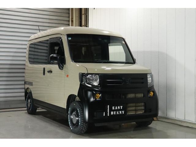 N-VAN L・ホンダセンシング 4WD 新品ホイール MTタイヤ JEEP ゴビ オールペイント ナビ バックモニター Bluetooth 衝突安全カメラ クルーズコントロール ハンドルスイッチ ドライブレコーダー フォグランプ(25枚目)