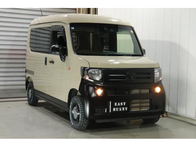 N-VAN L・ホンダセンシング 4WD 新品ホイール MTタイヤ JEEP ゴビ オールペイント ナビ バックモニター Bluetooth 衝突安全カメラ クルーズコントロール ハンドルスイッチ ドライブレコーダー フォグランプ(32枚目)
