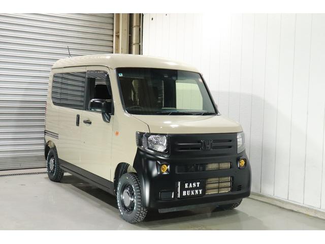 N-VAN L・ホンダセンシング 4WD 新品ホイール MTタイヤ JEEP ゴビ オールペイント ナビ バックモニター Bluetooth 衝突安全カメラ クルーズコントロール ハンドルスイッチ ドライブレコーダー フォグランプ(44枚目)