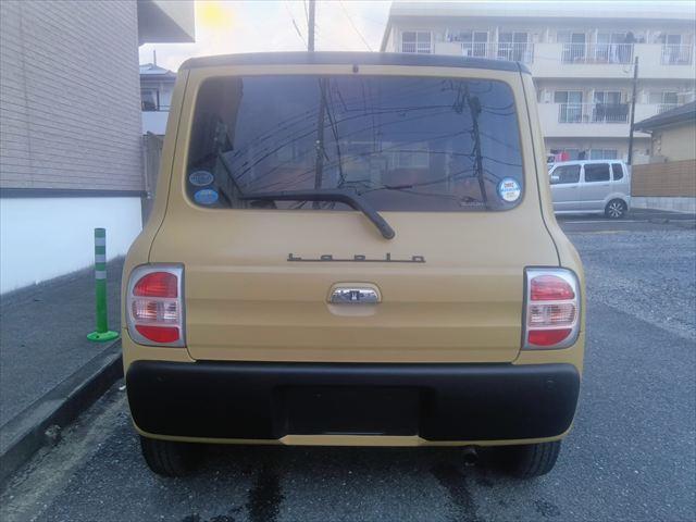 アルトラパン L マットツートン/電動格納ミラー/ドアバイザー/リアワイパー/リアフィルム/ライトレベライザー/ABS/CD/取説/タイミングチェーン(6枚目)