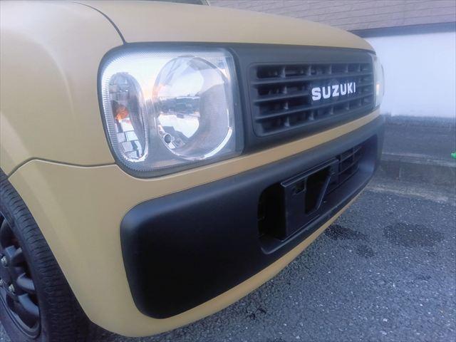 アルトラパン L マットツートン/電動格納ミラー/ドアバイザー/リアワイパー/リアフィルム/ライトレベライザー/ABS/CD/取説/タイミングチェーン(9枚目)