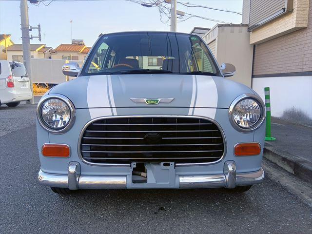 ミラジーノ ジーノ　Ｓエディション　マット塗装／ストライプライン／タイベル交換済み／電動格納ミラー／新品シートカバー／新品ジーノエンブレム／新品シフトノブ／新品サイド部歴カバー／新品シフトカバー／新品ドアロックピンカバー／ウッド調塗装（5枚目）