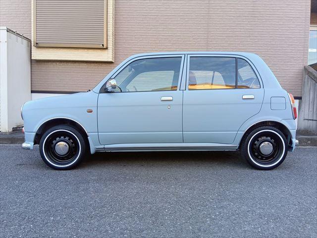 ミラジーノ ジーノ　Ｓエディション　マット塗装／ストライプライン／タイベル交換済み／電動格納ミラー／新品シートカバー／新品ジーノエンブレム／新品シフトノブ／新品サイド部歴カバー／新品シフトカバー／新品ドアロックピンカバー／ウッド調塗装（7枚目）