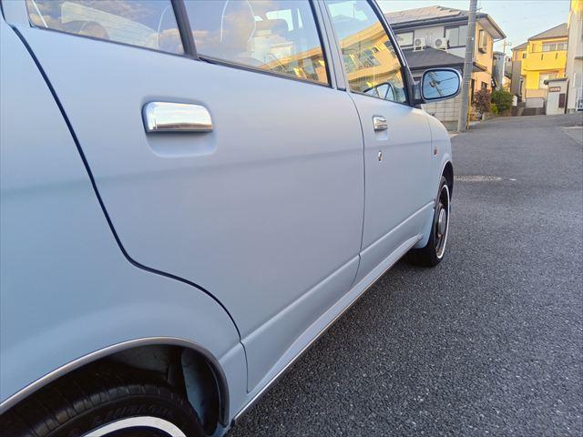 ミラジーノ ジーノ　Ｓエディション　マット塗装／ストライプライン／タイベル交換済み／電動格納ミラー／新品シートカバー／新品ジーノエンブレム／新品シフトノブ／新品サイド部歴カバー／新品シフトカバー／新品ドアロックピンカバー／ウッド調塗装（15枚目）