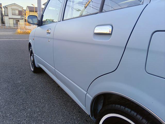 ミラジーノ ジーノ　Ｓエディション　マット塗装／ストライプライン／タイベル交換済み／電動格納ミラー／新品シートカバー／新品ジーノエンブレム／新品シフトノブ／新品サイド部歴カバー／新品シフトカバー／新品ドアロックピンカバー／ウッド調塗装（16枚目）